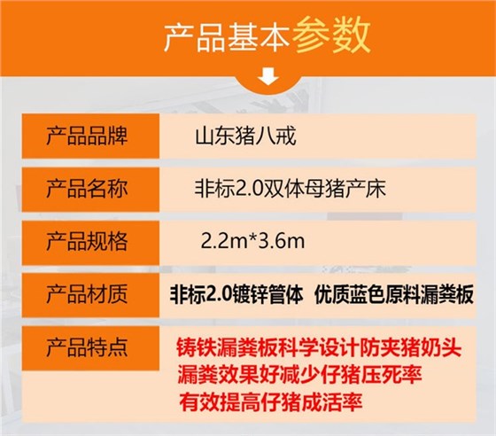 母猪产床