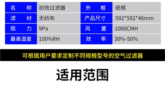 初效过滤器