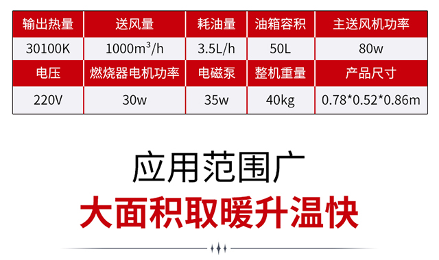 燃油热风机